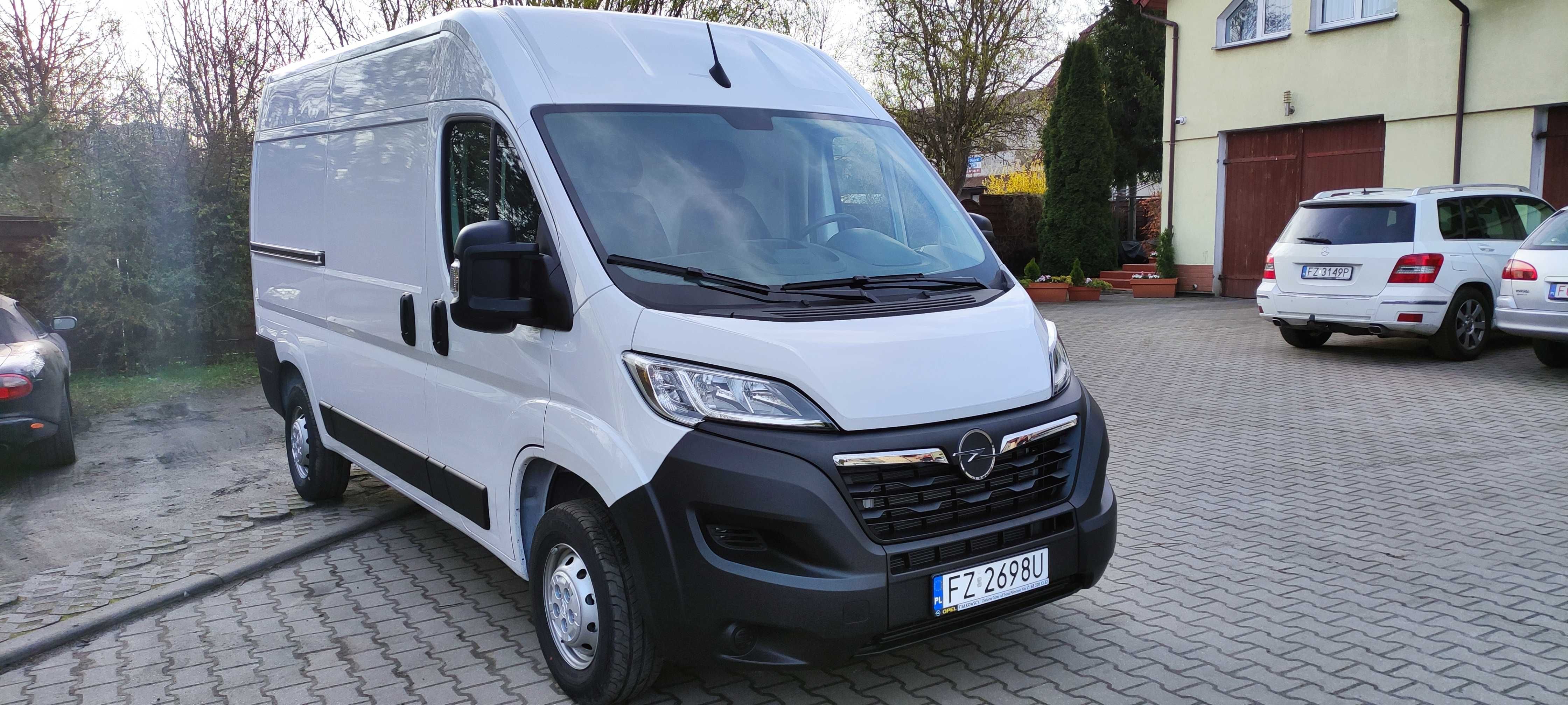 Opel Movano bus L2H2 wynajem krótkoterminowa