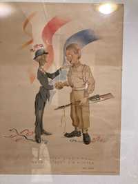 Oryginalny plakat z 1945 roku
