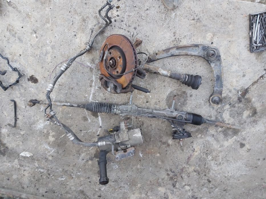 Maglownica pompa wspomagania ,macperson, piasta zacisk  peugeot 307