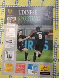 Programa Udinese-Sporting UEFA 2005 e 2006