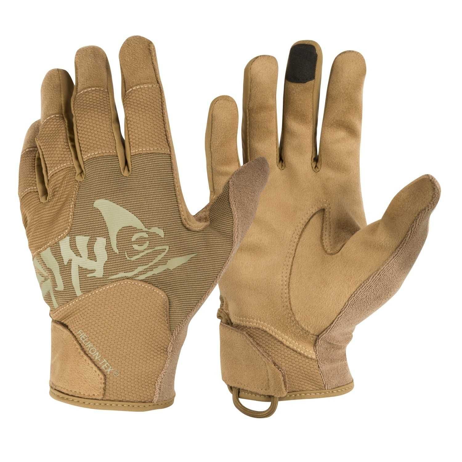 Helikon-tex ALL ROUND TACTICAL p M-L койот рукавички перчатки тачскрин