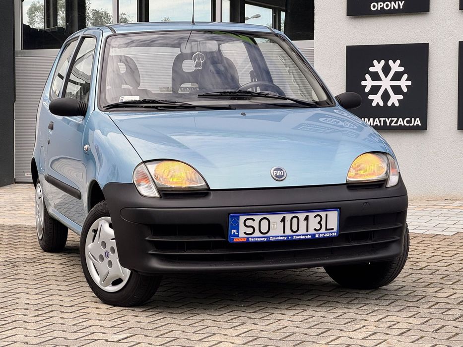 Fiat Seicento Okazja Stan Idealny Metalik Historia Serwisowana Centralny Zamek z