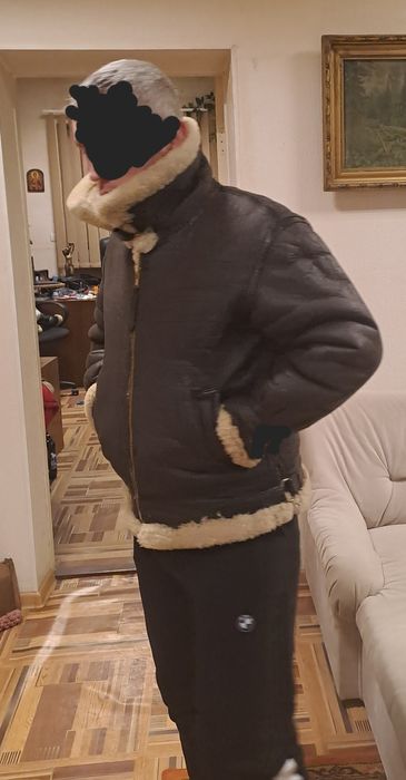 Дубленка - пилот , натуральная овчина