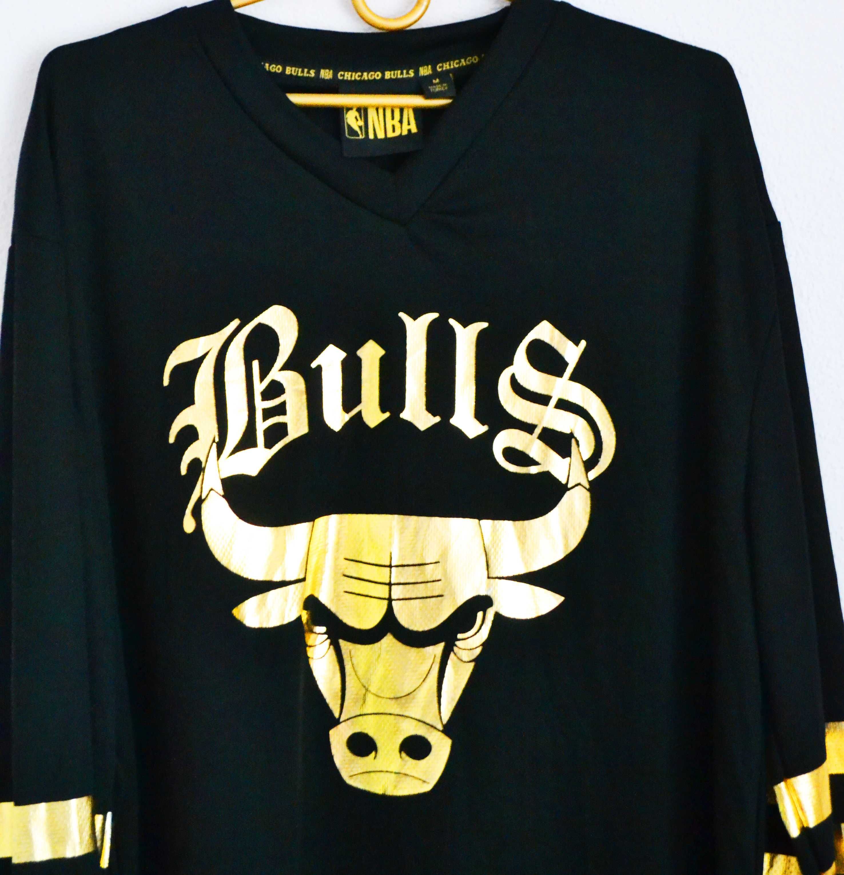 Czarna bluza CHICAGO BULLS  NBA - nowa bez metki