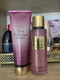 ZESTAW mgiełka + balsam Victoria’s Secret PURE Seduction shimmer