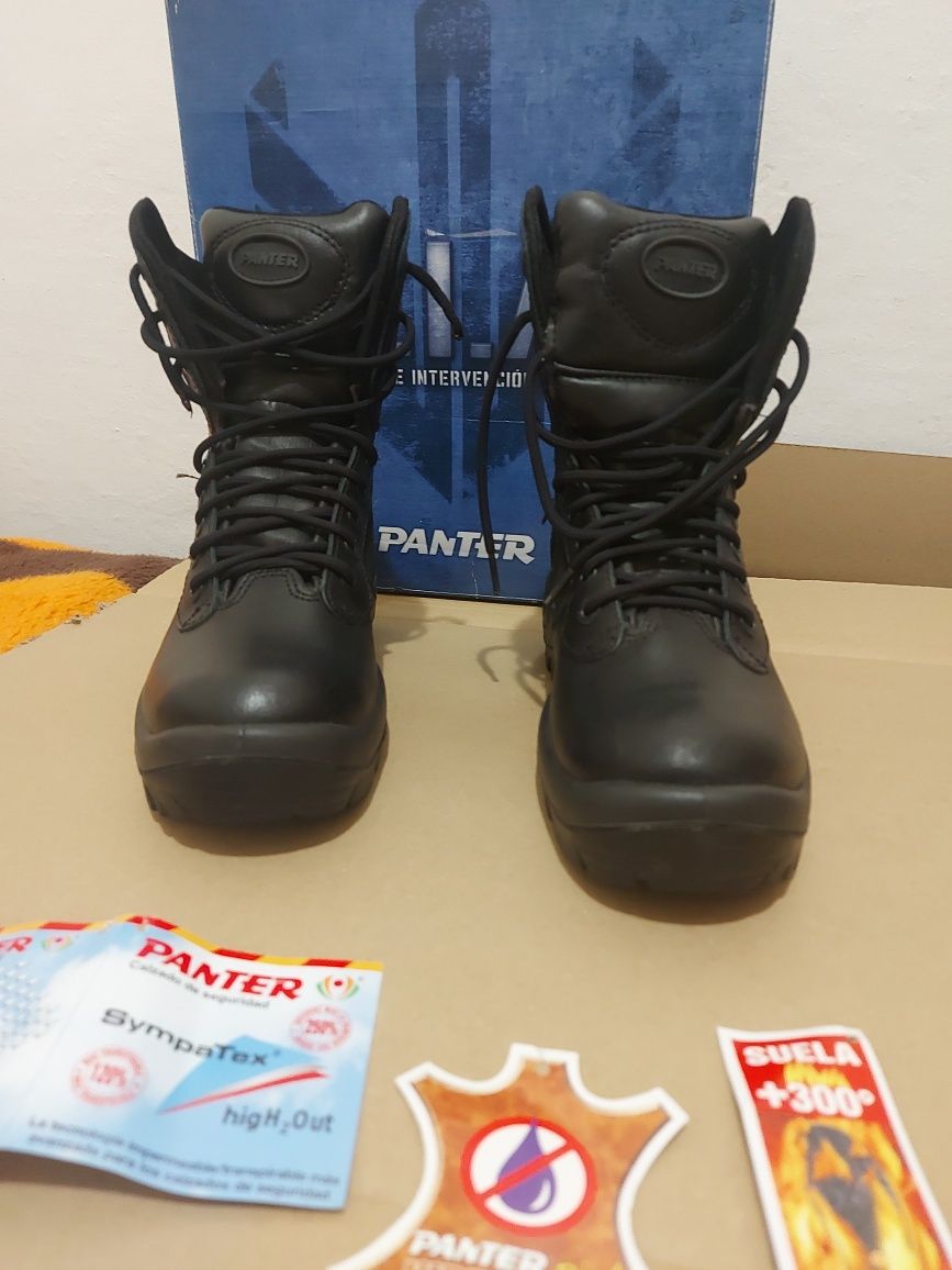 Botas Táticas PANTER para Bombeiros, Guarda florestal, Vigilantes. 40