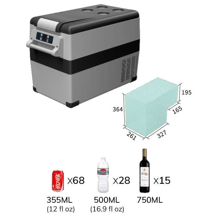 Frigorífico Alpicool 45L - congela as minis ! iNDEL b