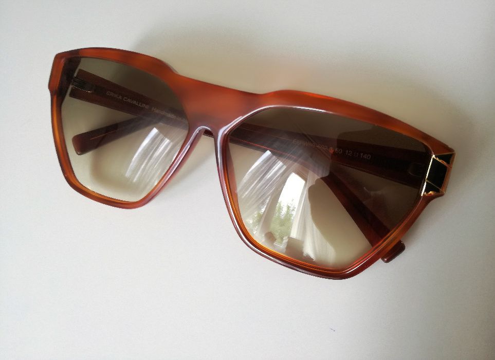 Erika Cavallini E8PW80 okulary przeciwsłoneczne oryginalne nowe by Ray