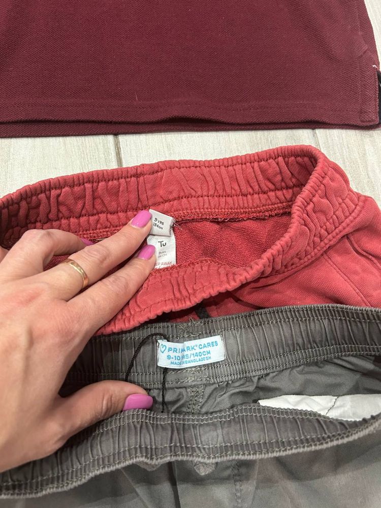 Шорти Primark,Tu,футболка Primark,Colors of Benetton 134-140 р