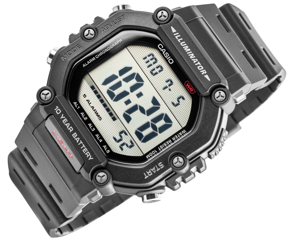zegarek męski casio ae-1600h-1avdf + box