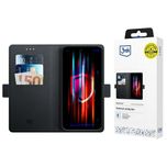Etui 3MK Wallet Case do Samsung Galaxy   A36/A56 czarny