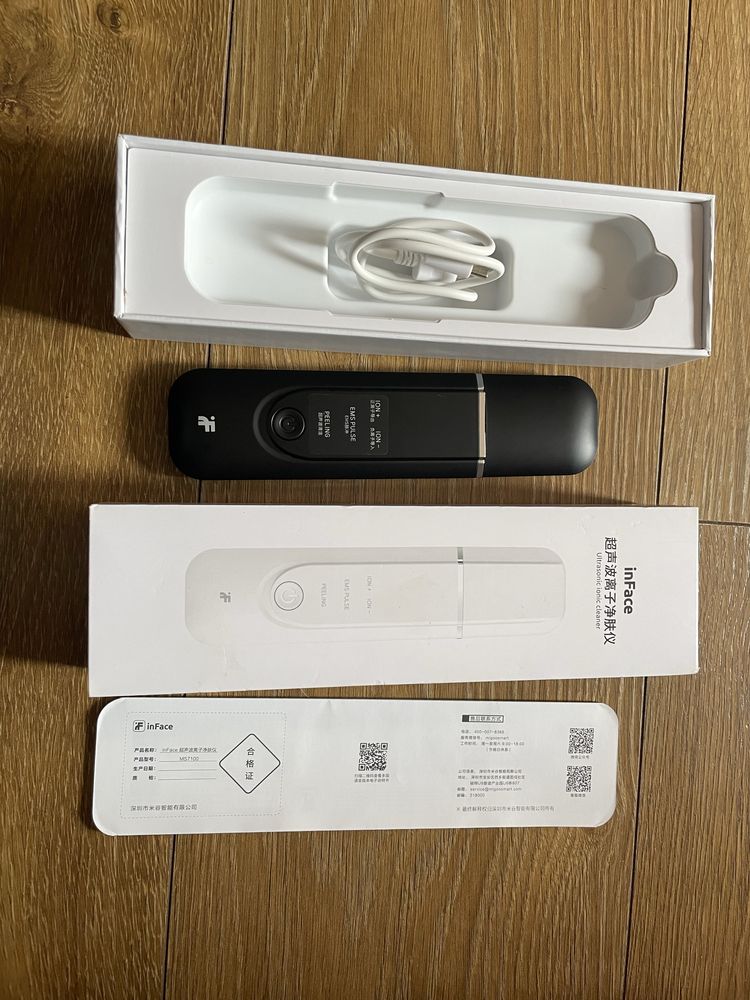 Peeling kawitacyjny Inface Ultrasonic ION Cleansing MS7100