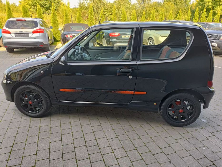 Fiat Seicento Sporting Abarth Klima Alu z Niemiec Rej PL tylko 58tyś.km