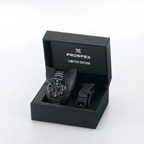 *NOVO* Seiko SLA061J1 Limited edition Black series 1000pcs (44 mm)