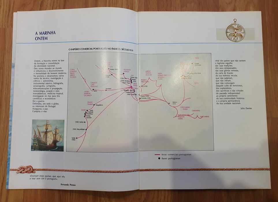 Rara Revista vintage da Marinha Portuguesa, formato A4