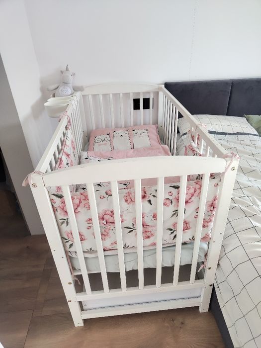 Łóżeczko 120x60 z szufladą