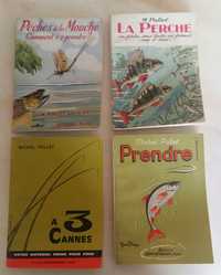 Vendo livros em francês sobre pesca