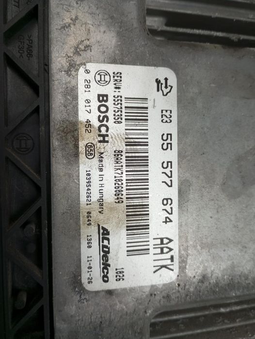 Centralina motor / ECU OPEL Astra J