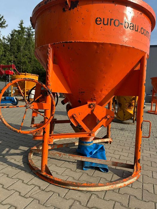 Niemiecki Zbiornik pojemnik dźwigowy EICHINGER 1016KR 1000L Rękaw Nr52