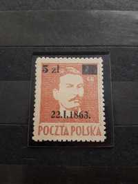 Znaczek Polski Fi 347 a rok 1945