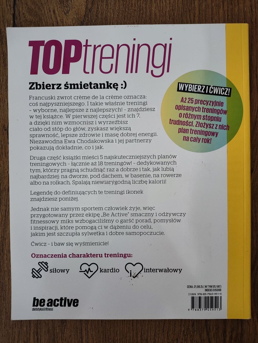 Ewa Chodakowska, be active Top treningi