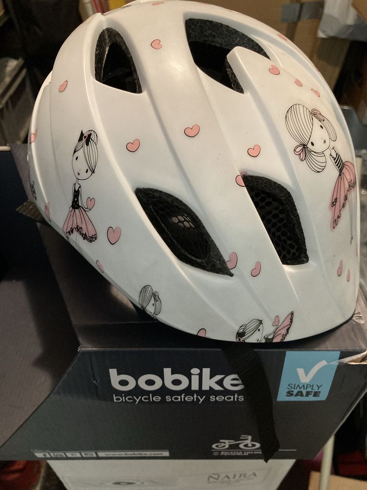 Kask dzieciecy BOBIKE baletnice rozmiar XS stan bardzo dobry