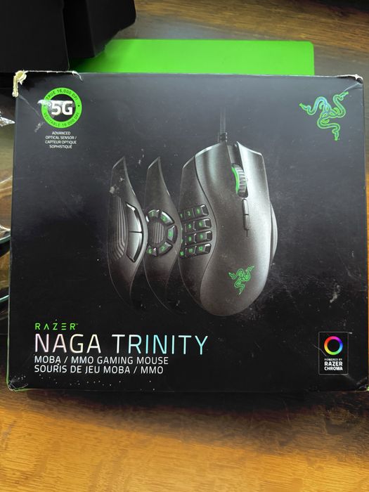 Мышь Razer Naga Trinity. Игровая мышь. Миша Razer Naga Trinity