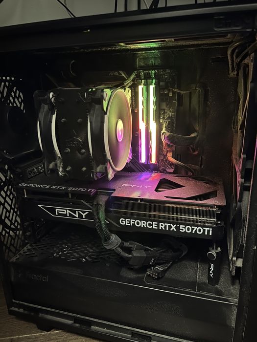 Komputer gamingowy 2k RTX 5070 Ti, ryzen 5600x