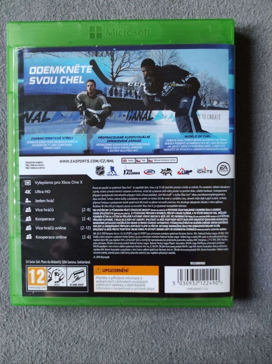 NHL 20 gra Xbox one