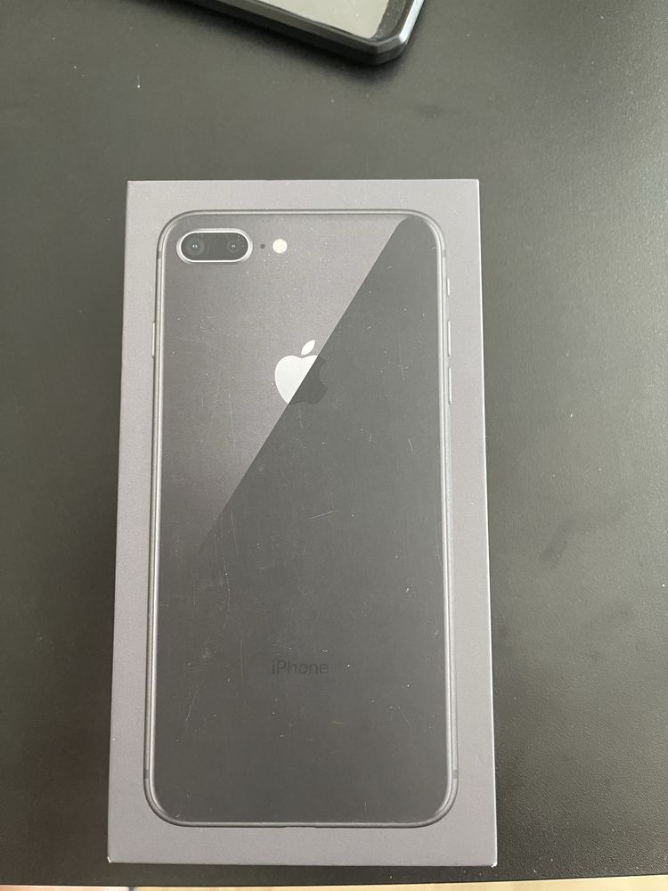 Iphone 8 plus - czarny - dodatkowe szkła
