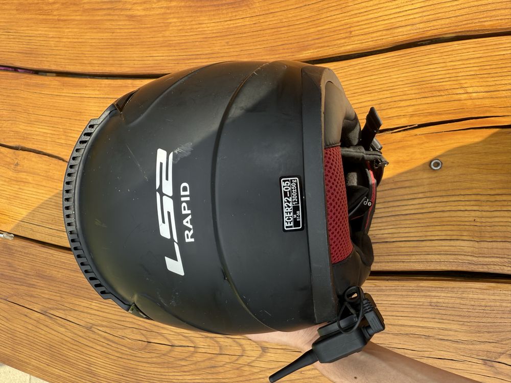 kask LS2 z interkomem EJEAS