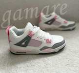 Jordan 4 damskie różowe sneakersy modne retro buty sportowe 41