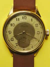 Eterna Chronometre z dwutonową tarczą po serwisie,1930r,47mm