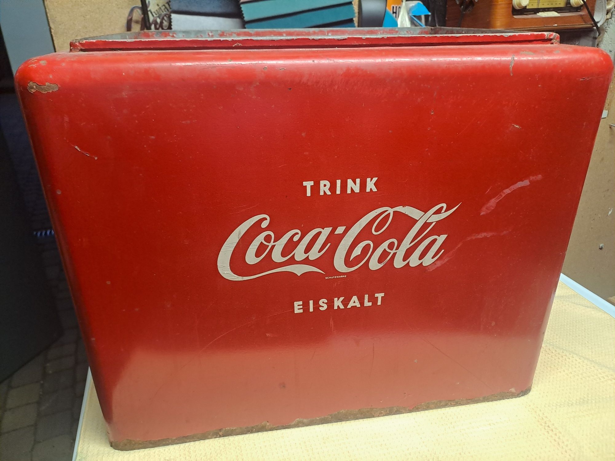 Lodowka  coco cola vintage retro