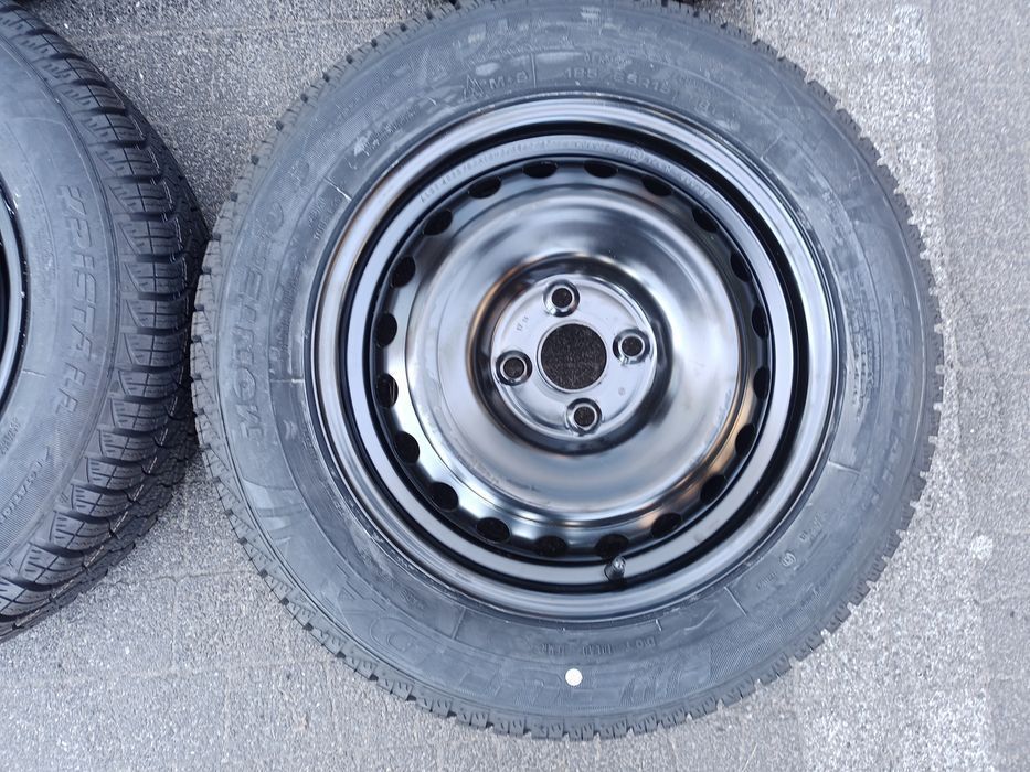 NOWE Koła ZIMA Hyundai i20 Bayron Kia Rio 185/65R15 Fulda Montero 3