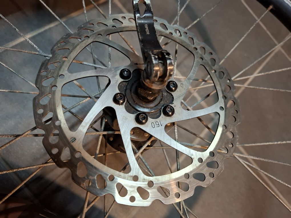Roda da frente btt 26 com disco