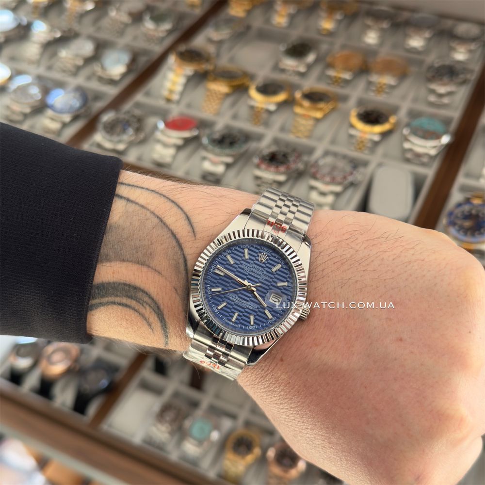 Часы Rolex Datejust Blue Motif Dial
