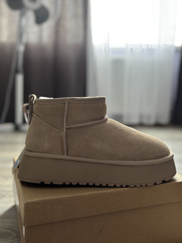 Жіночі натуральні Угги Овчина нат Замаша в стилі UGG Супер Ціна