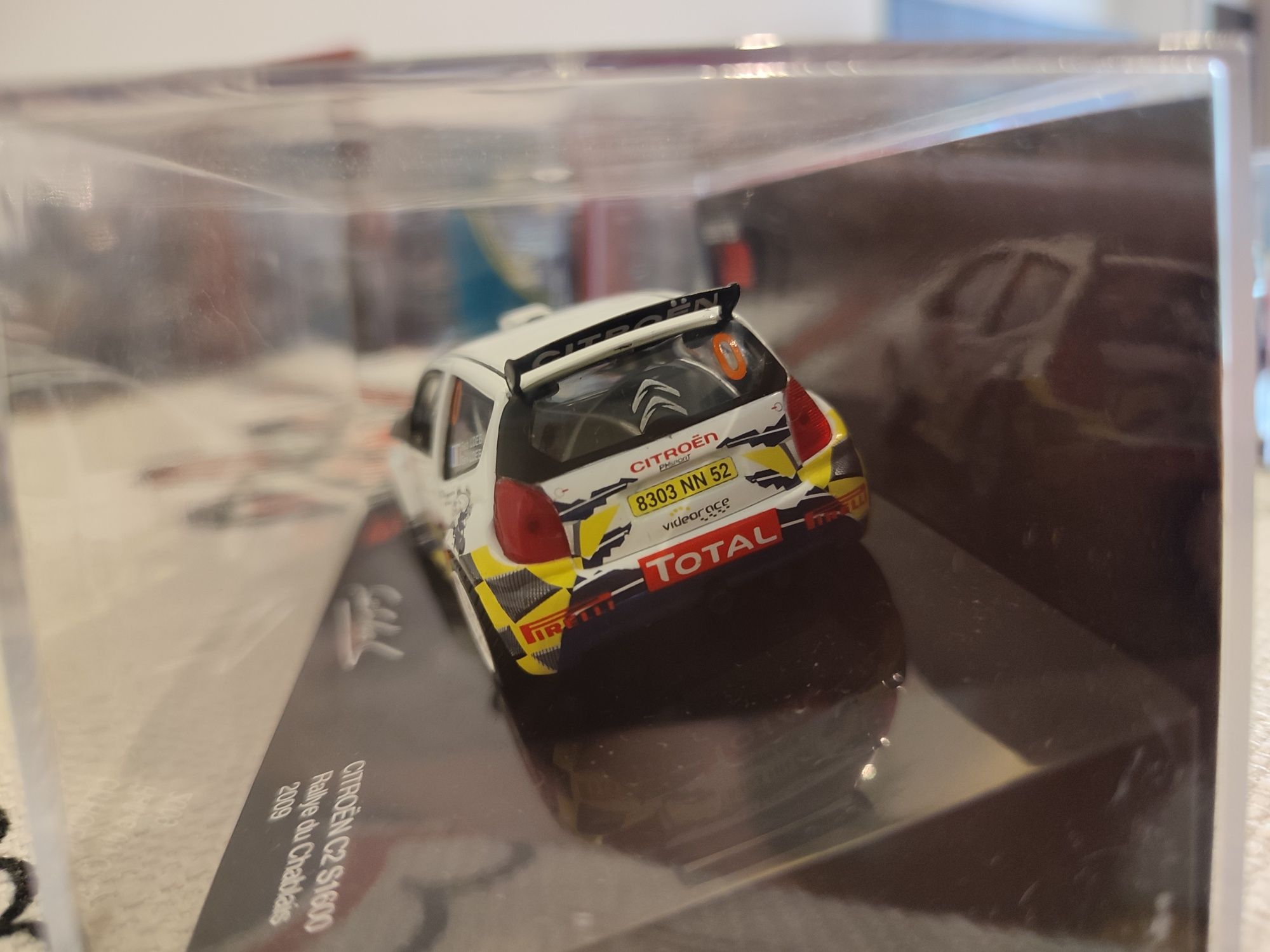Model rajdowy Citroen C2 S1600 1:43