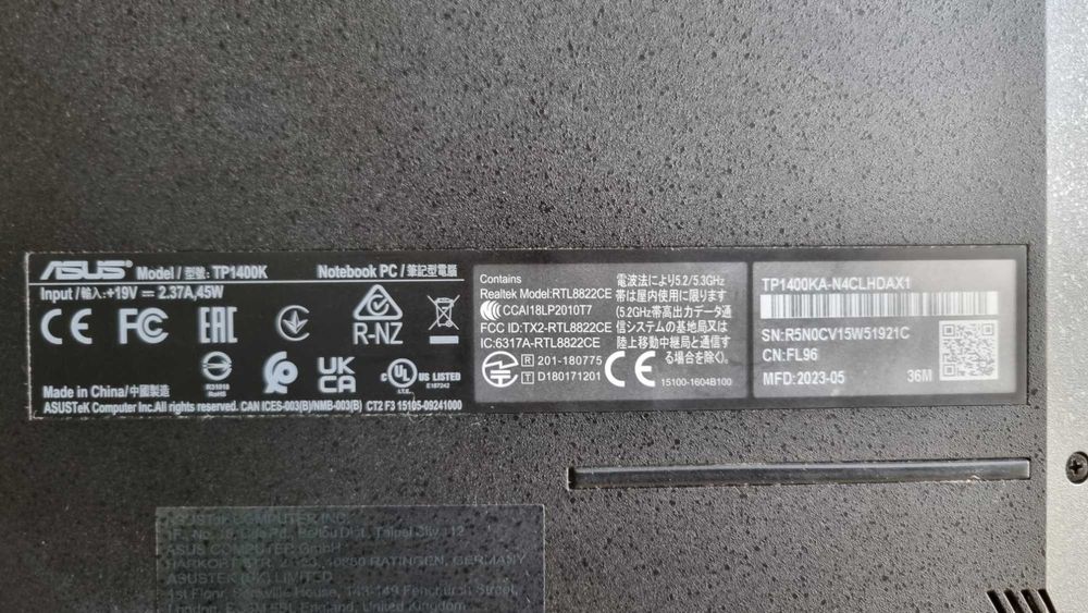 Notebook Asus Vivobook