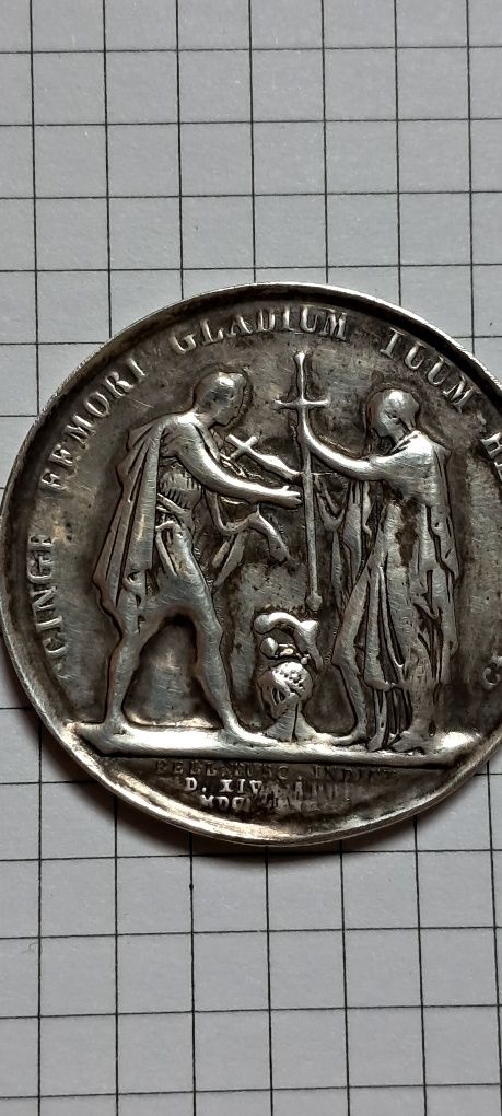 Медаль срібна. 1828р