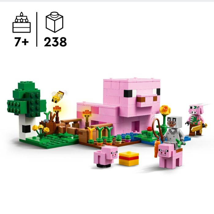 LEGO Minecraft 21268 Dom prosiaczka