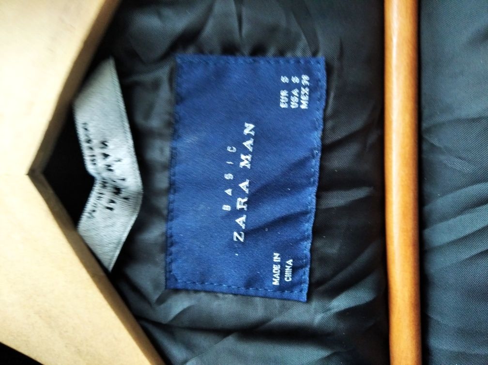 Kurtka nowa ze skóry ,parka męska w bardzo dobrym stanie