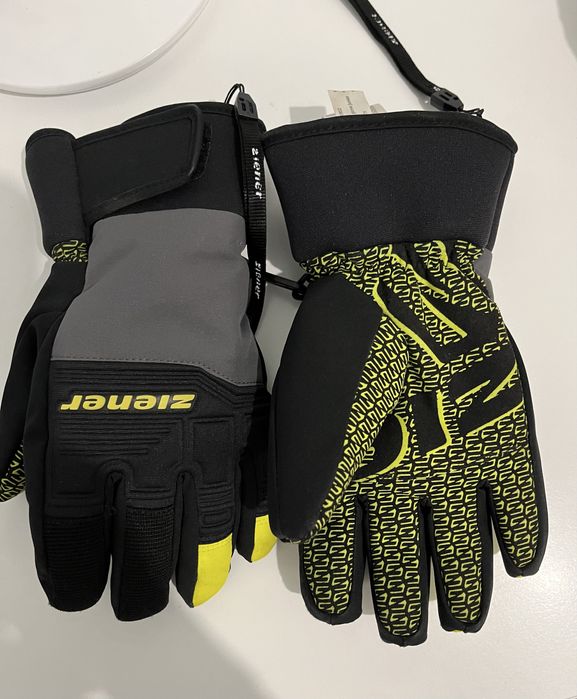 Rękawiczki narciarskie snowboard junior Ziener Lanus roz . 140/146