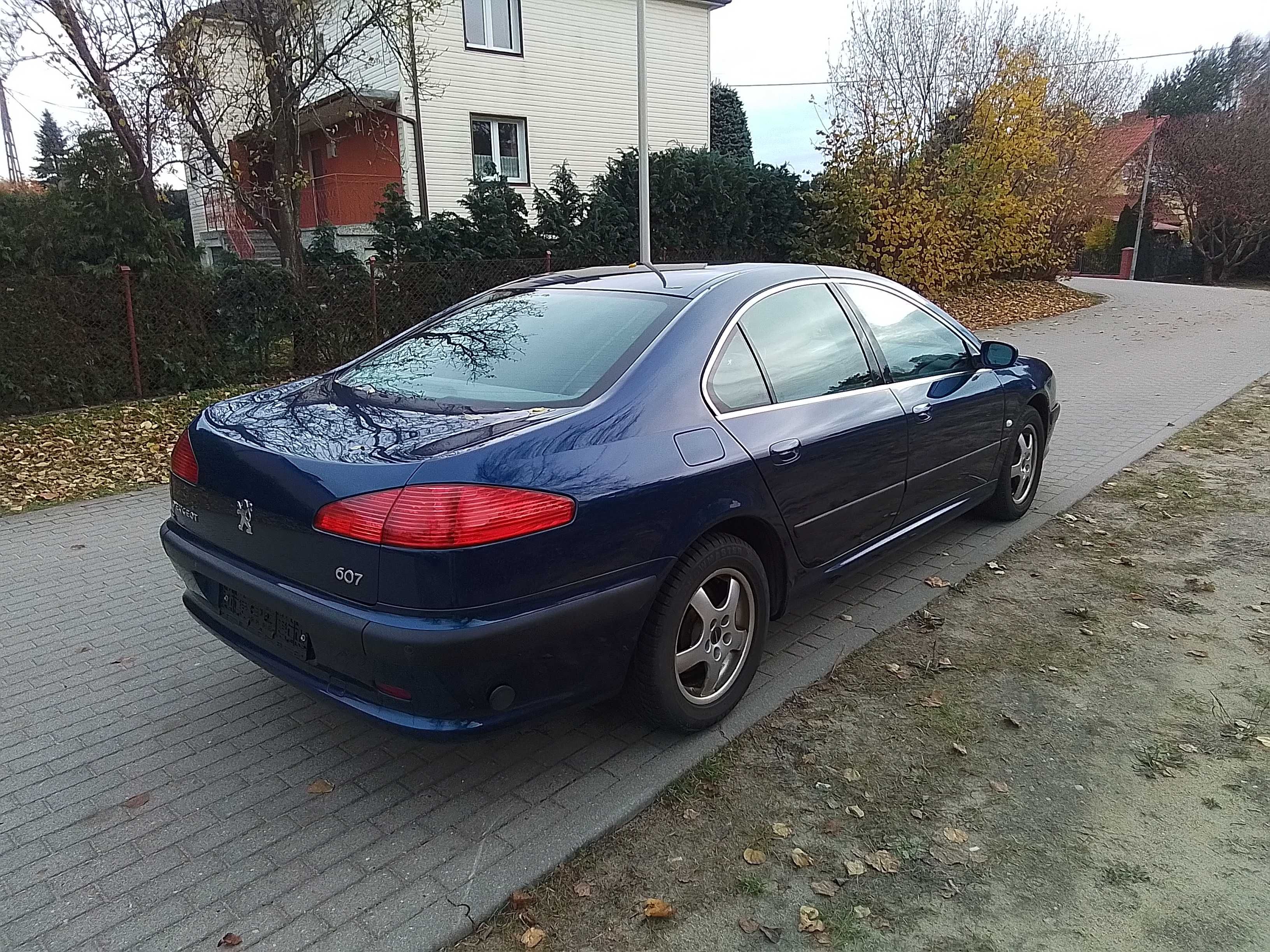 Peugeot 607 2.2 benzyna klima xenon lpg stan bdb