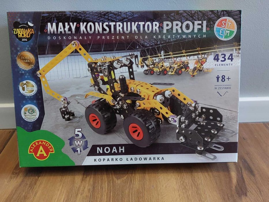 Alexander Mały Konstruktor Profi - koparko ładowarka