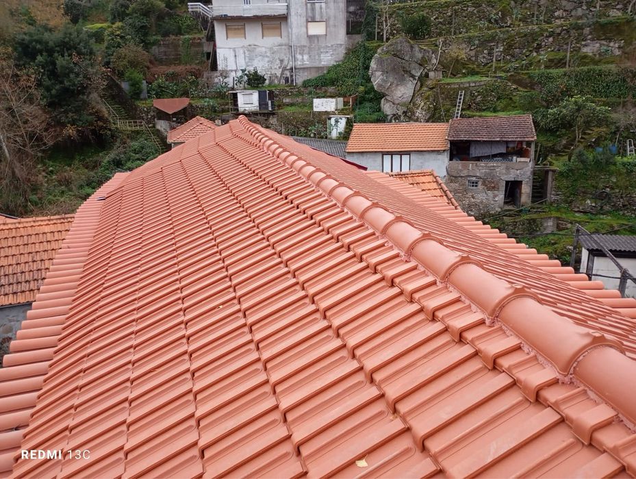 Construção de Telhados e coberturas