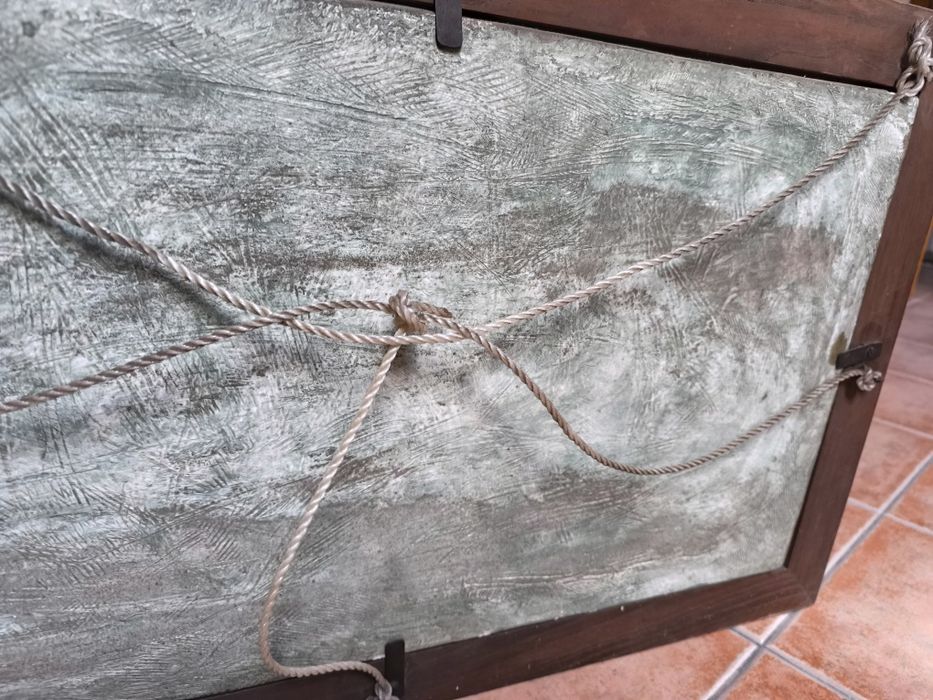 A última ceia, quadro único  em gesso
