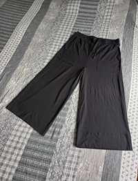 Czarne, świetne szerokie spodnie damskie,  rozmiar S/M