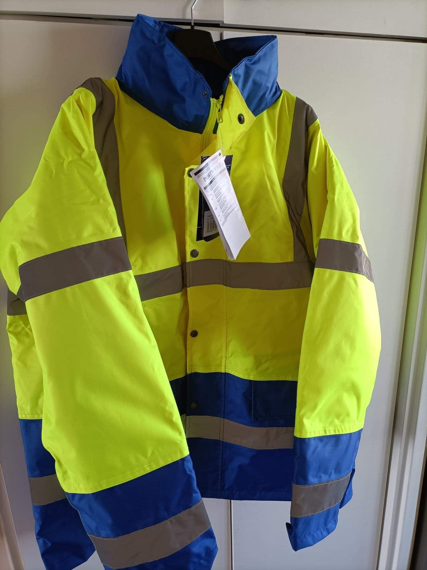 Kurtka zimowa portwest s466 contrast traffic jacket rozmiar XL